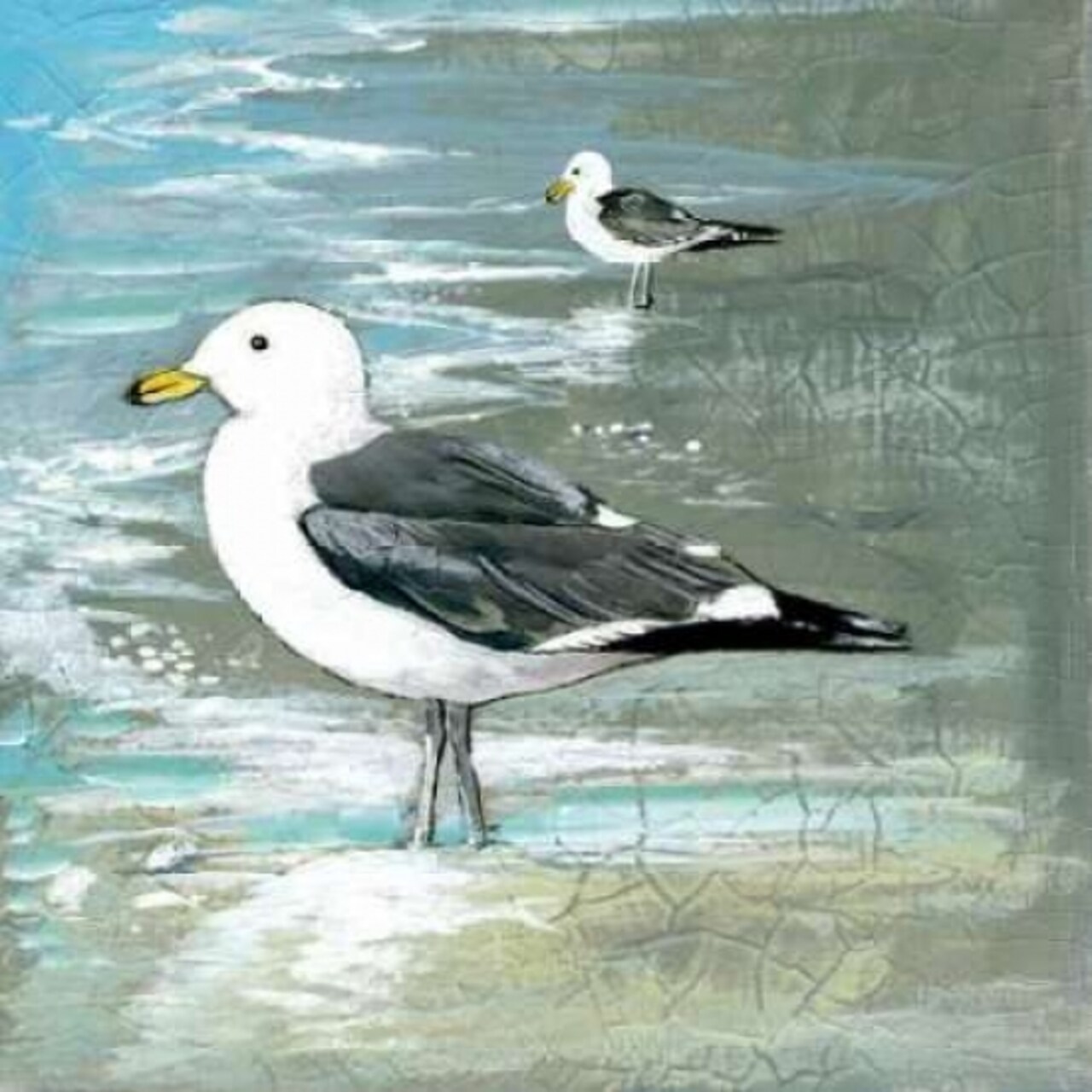 Sea Birds I Poster Print by Gregory Gorham - Item # VARPDXGOR265